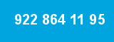 922 864 11 95 922 864 11 95
